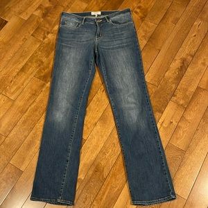 Mango Christy Bootcut Distressed Denim Size 8